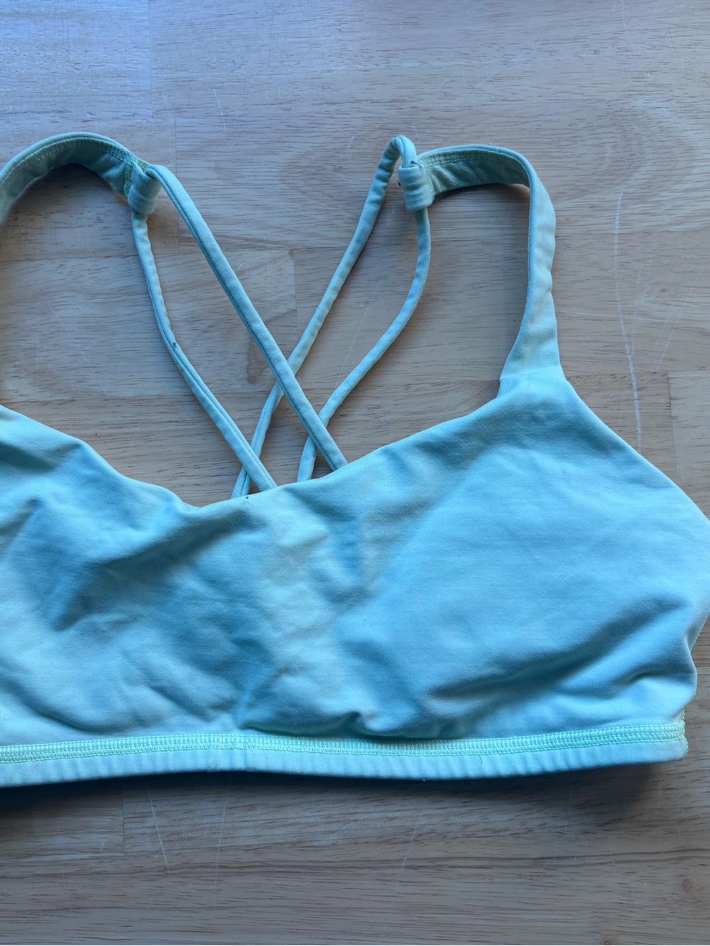 lululemon athletica Light Aqua Sports Bra